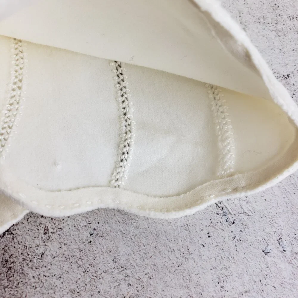 Vintage Shalimar White Gloves 50s 60s size 7